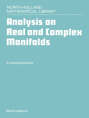 cover image of Analysis on Real and Complex Manifolds